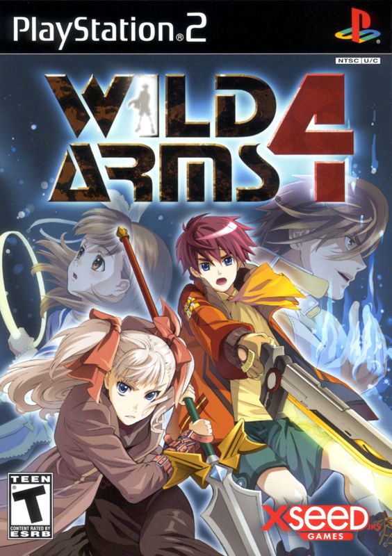 Wild Arms 4 box art for Playstation 2